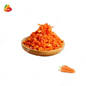 खाद्य ग्रेड स्वस्थ प्राकृतिक निर्जलित सब्जियों सूखे लाल गाजर स्ट्रिप्स निर्जलित गाजर