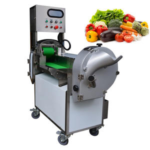 Máquina cortadora eléctrica industrial para alimentos, cebolla, patata, pimiento, frutas, verduras, picadora, cortadora, trituradora - Product Image 1