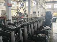 Machine de profilage de tôles en acier 36'' à arrêt hydraulique pour la découpe de profilés B, vitesse 0-20 m/min