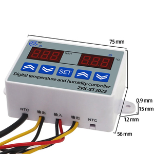 ZFX-ST3022 termometro a doppio termometro con <span class=keywords><strong>Controller</strong></span> digitale di temperatura e umidità con doppio termostato 40% spento - Product Image 4