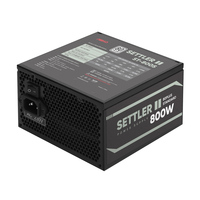 ABKO SETTLER-2 ST-800S 80PLUS PSU 701-800W Modüler STANDART ATX Oyun Bilgisayarı 20+4Pin Arayüz Altın Verimlilikli AC Giriş Çin Malı