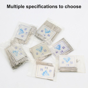 1 шт. 0.8-2.4 мм Сверло с покрытием, цельное, игольчатое, для ювелирных изделий, керамики, нефрита, агата, янтаря, камня, электроинструментов - Product Image 6