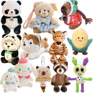 Juguetes de Peluche Súper Suaves de 8 Pulgadas al por Mayor, Lindos y Adorables, con Logotipo Personalizado, Mini Animales con Ojos Grandes y Expresivos, para Aliviar el Estrés - Product Image 4