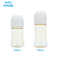 Pabrik OEM ODM botol susu bayi anti kolik PPSU leher lebar 240ml 300ml bebas BPA dengan logo custom untuk bayi baru lahir