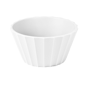 32Oz Capacité 11Cm Blanc Mat Bols À Mélanger En Plastique Écologique Pour La Cuisine Alimentaire Fête De Mariage Ou De Camping - Product Image 1