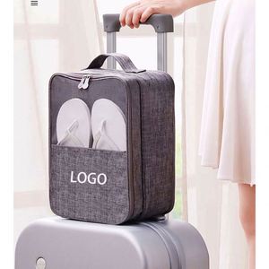 Sac à chaussures de voyage grande capacité, usage quotidien, avec fermeture éclair, pochette en filet, poignée, imperméable, durable et multi-usage - Product Image 5