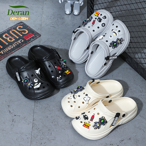 Deran 2025 OEM Classic Unisex Adult Beach Shoe Custom EVA Mules <strong>Clog</strong> Shoes Recovery Foam Slippers Wholesale Sabots <strong>Clogs</strong> for Men - Product Image 1