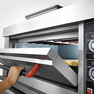 Four Électrique Commercial 3 Étages 6 Plateaux pour Pizza, Pains et Toasts Industriels – Vente - Product Image 2