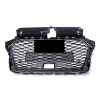 Kit carrosserie de haute qualité en ABS, pare-chocs avant avec grille nid d'abeille et ACC pour Audi A3 S3, mise à niveau vers RS3 2017 2018 2019
