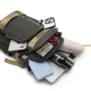 Borsa a Tracolla da <span class=keywords><strong>Uomo</strong></span> alla Moda, Grande Capacità, Impermeabile con Cerniera, per il Tempo Libero - Product Image 2