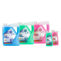 Prix usine g12 antigel liquide de refroidissement antigel liquide de refroidissement avec vert rouge bleu rose couleur antigel