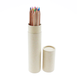 Sıcak satış 12 renk cilt ton renk ahşap renkli kalem seti boyama çizim kalemler ile özel Logo - Product Image 3