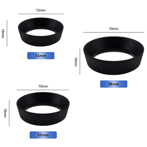 อุปกรณ์ WDT สำหรับกาแฟเอสเพรสโซ แบบ Single Dose Hopper Dosing Ring สีดำ สำหรับ Portafilter ขนาด 51/53/58 มม. ทำจากอะลูมิเนียม พร้อมแม่เหล็ก - Product Image 6