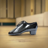 2025 nouveauté WDSF enfants chaussures de danse de salon chaussures latines pour garçon formation en cuir souple enfant Bd Soul chaussures de danse modèle 802