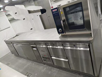 Équipement de cuisine commercial de luxe HUARUI pour hôtels et restaurants, en acier inoxydable 304, à économie d'énergie, alimenté au gaz