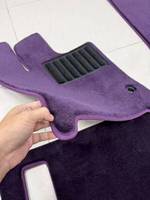 Tapis de sol de voiture de luxe en laine de 20 mm, imperméables/anti-poussière, sur mesure, de qualité supérieure, couleur violet, pour Alphard, 2025