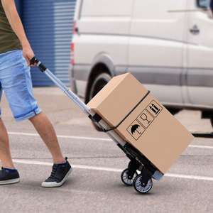 Carretilla de Mano Unisex Personalizable de Acero Inoxidable y Aluminio, Plegable, Negra, Plataforma OEM con Certificación GS - Product Image 6