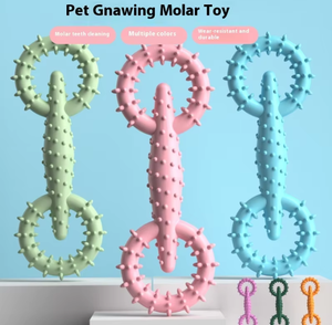 भोजन ग्रेड कुत्ते चउ खिलौना टूथब्रश छड़ी मोलर दांतों की सफाई पिल्ले और वयस्क कुत्तों के लिए दंत स्वास्थ्य देखभाल - Product Image 3