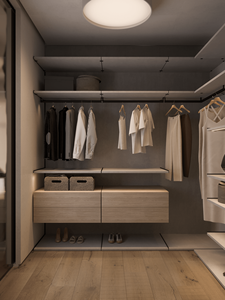 YK costruito nello specchio d'angolo porta a battente <span class=keywords><strong>abbigliamento</strong></span> Ardrobe armadio camera da letto mobili con isola - Product Image 5