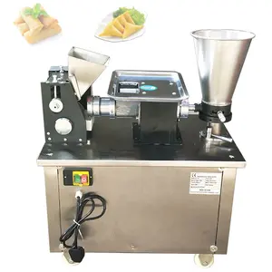 Commerciële Automatische Knoedelmachine Voor Samosa Pelmeni Ravioli Loempia Grote Grote Empanada Productie Van Graanproducten