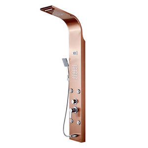 Led moderno baño masaje lluvia vapor <span class=keywords><strong>ducha</strong></span> columna Panel 304 Acero inoxidable inteligente <span class=keywords><strong>ducha</strong></span> grifo conjunto - Product Image 3