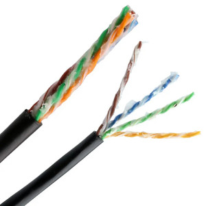 สายเคเบิลเครือข่ายแบบม้วนสายแลนม้วนเจล<span class=keywords><strong>6E</strong></span> แมวทำจากทองแดง Cat5e Cat6a เจลลี่ที่เต็มไปด้วยเจลลี่กลางแจ้ง - Product Image 5