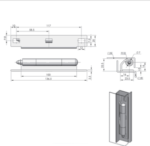 <span class=keywords><strong>Charnière</strong></span> <span class=keywords><strong>de</strong></span> <span class=keywords><strong>porte</strong></span> d'armoire FS1036 avec amortisseur pour portes <span class=keywords><strong>de</strong></span> cuisine - Product Image 6