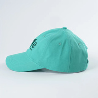 Op maat gemaakte 6-delige Oxford baseballcap zonder structuur met fruitmotief en aangepast geborduurd logo, 100% katoen