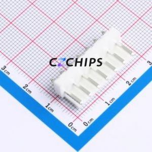 WAFER-VH3.96-7PZZ-W Wire-to-Board Pin Header Through hole Component (THT),P=3.96mm Connector 1x7P 3.96mm Through Hole VH - Product Image 1