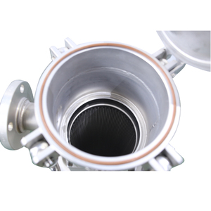 Endüstriyel sıvı Filtration syonu için yan giriş karbon çelik tek çanta filtre yuvası - Product Image 5
