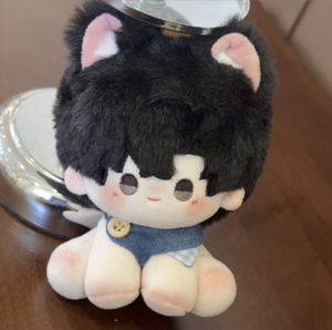 Poupée en peluche Xiao Inbai Yuan en coton, ventilateur original, 15cm en dehors du monde, profitant du temps et de <span class=keywords><strong>la</strong></span> <span class=keywords><strong>nuit</strong></span> - Product Image 5