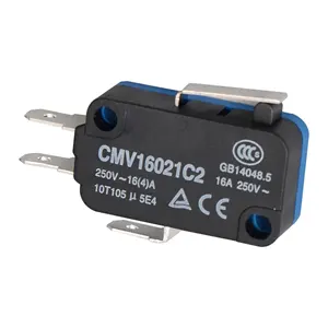 Cntd interruptor magnético de ação, miniatura momentânea, fecho de pressão, micro interruptor curto tipo aquilo 16a 250v