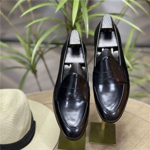 Mocassins britanniques de printemps pour hommes - Autres chaussures décontractées et habillées à bout carré, à lacets, pour affaires, antidérapantes, légères et respirantes - Product Image 1