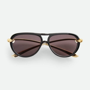 Gafas de Sol Bottega BV Retro de Doble Puente, Montura Ligera, Lentes Elegantes para Viajes Diarios y Conducción, Veneta - Product Image 1