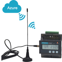Analizador de Calidad Eléctrica Trifásico Medidor de Potencia Carril DIN MQTT Medidor de Energía Inteligente WIFI Monitor de Energía para Microrred Medidor Solar