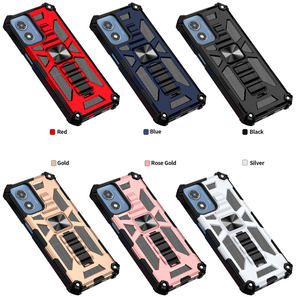 Funda de lujo para hombre para <span class=keywords><strong>Motorola</strong></span> Moto G Play 4G 2024 soporte Invisible adsorción magnética híbrido PC TPU Combo fundas de teléfono - Product Image 6