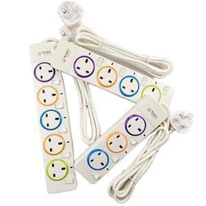 Phích Cắm Ổ Cắm Phích Cắm Nam Sạc Cáp Sàn Cảm Ứng Thiết Bị Chuyển Mạch Hẹn Giờ 1 Inch Loại 2 Bảo Vệ Adapter Cổng Tăng Ổ Cắm Màu Hồng Bộ - Product Image 1