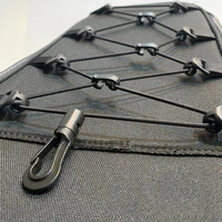 Sac à dos de course multifonctionnel pour la conduite de la moto Sac de siège arrière avec capacité de maintien du casque Bagages et sacoches de moto
