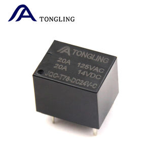 铜陵T78微型汽车布线电磁继电器5V 6V 9V 12V 24V 5引脚20A 14VDC印刷电路板安装超过2安培 - Product Image 5
