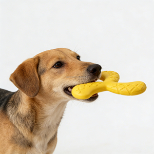 Jouet de dentition pour chiot en EVA, fléchettes flottantes interactives pour grands chiens, fléchettes triangulaires flottantes - Product Image 1
