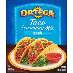 Ortega tempero mix, tempero taco, 1.25 onça [pacote de 24]