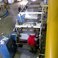 Nouvelle machine de stratification de revêtement de Hotmelt de conception avec les composants de noyau de Hotmelt de bande de PLC