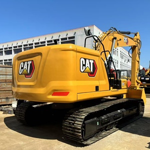 Excavadora Usada Modelo 320GC 2021 con Motor Cummins, Control PLC, 20 Toneladas, Amarilla, Hidráulica, Montada sobre Orugas, Equipo de Construcción - Product Image 2