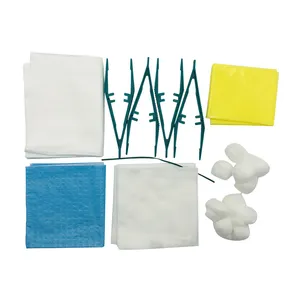 Fabbricazione cinese Medico Medicazione Sterile Confezione Monouso Medicazione della Ferita Set/Kit