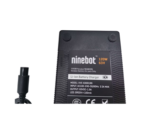 Cargador Original de 63V 1.9A para Patinete Eléctrico <span class=keywords><strong>NINEBOT</strong></span> <span class=keywords><strong>MINI</strong></span> <span class=keywords><strong>Pro</strong></span> <span class=keywords><strong>S</strong></span>, Cargador de Batería de 120W con 4 Orificios, Repuestos - Product Image 4