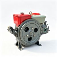 Mesin Diesel Pendingin Air ZS1100 Torsi Tinggi Silinder Tunggal untuk Irigasi Pertanian dan Unit Tenaga