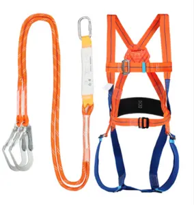 Cinturón de seguridad personalizado para escalada en roca, arnés de escalada de medio cuerpo con espesor ajustable