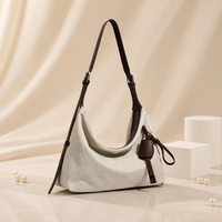 Sacs Boston en toile personnalisés pour femmes, sacs à bandoulière avec fermeture éclair, sacs à main tendance pour femme, sacs de travail, vente en gros