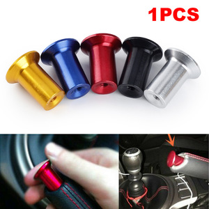 Aluminum Alloy Button Type Handbrake Cover Blue For Toyota Car <b>Gear</b> <b>Knob</b> YC102286 - Product Image 4