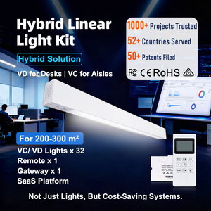 حلول أميليك للحواسيب الحركية وشبكات الاتصال مع إضاءة LED نحيفة على شكل شريط للإضاءة الخطية في الممرات - Product Image 1